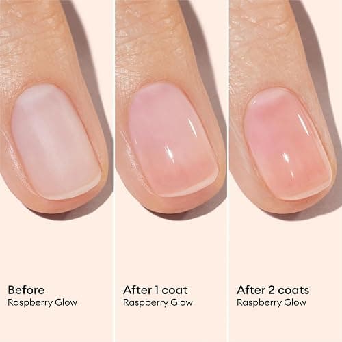 Manucurist Active Glow Raspberry Gift Set with Green Oil | Care nail polish and cuticle oil gift box with mini nail file. Vegan nail care gift for women thumbnail 7
