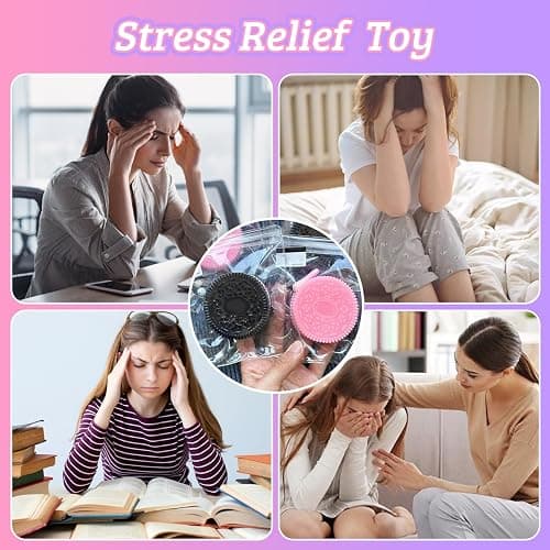 Taba Squishy, 4PCS Fufu Squishy Biscuit Stress Relief Toy Squishy Fidget Toys for Squishy Pinching Biscuit Simulation Toy Decompression Toy for Adults Kids thumbnail 2