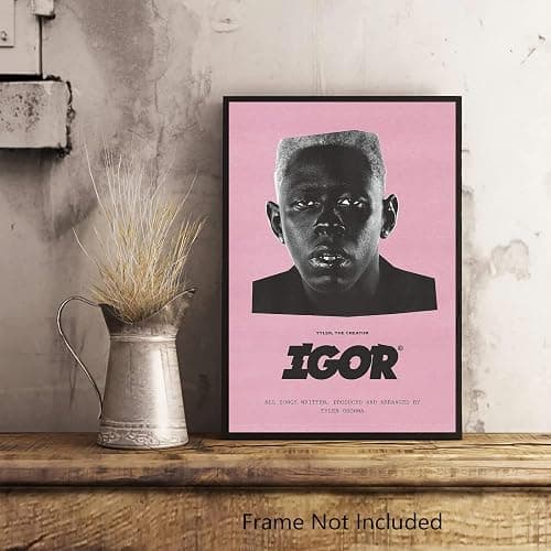 Christ-EZ IGOR - Hip-Hop/Rap Album Cover POSTER Cool Wall Decor Art Print posters for room aesthetic - Matte Poster Frameless Gift 11 x 17 inch(28cm x 43cm) thumbnail 6