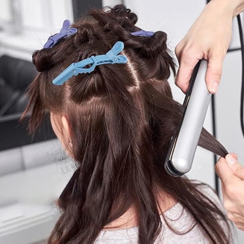 OBSCYON Plastic Non Slip Hair Clips for Women, Professional Alligator Hair Clips, Hair Styling Clips Sectioning Clips of Hair Salon (10PCS Macaroon) thumbnail 6