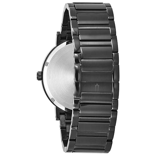 Bulova Men's 3-Hand Quartz Watch with Diamond Dial and Edge to Edge Crystal thumbnail 4