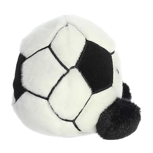 Aurora® Adorable Palm Pals™ Striker Soccerball™ Stuffed Animal - Fun Collectible Plush for Kids and Adult Collectors - Perfect for Decorating Rooms and Birthday Gifts - Black 4 Inches thumbnail 3
