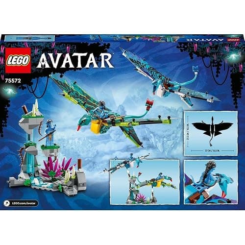 LEGO Avatar Jake and Neatili's Banshee First Flight 75572 Toy Blocks, Present, Fantasy Movie, Boys, Girls, Ages 9 and Up thumbnail 7