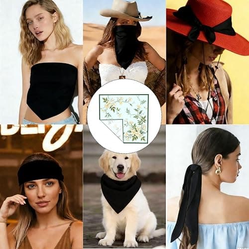 ANSGSD Head Scarf Hair Neck Scarves for Women Fashion Silk Satin Purse Bag Scarfs Handbags Bandana Neckerchief thumbnail 4