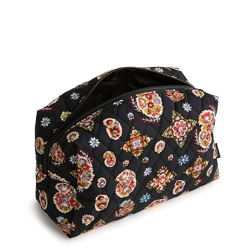 Vera Bradley Premium Cotton Large Cosmetic Makeup Bag thumbnail 2