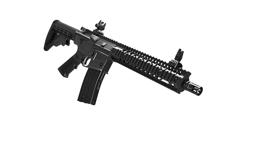 Crosman CFAR1B Full Auto R1 CO2-Powered BB Air Rifle, Black thumbnail 3