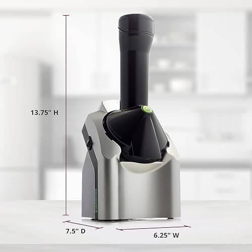 Yonanas Classic Frozen Fruit Soft Serve Maker for Healthy Vegan and Dairy-Free Treats, 200W Silver Machine with 36 Recipes, BPA Free, Easy to Clean, Quick and Simple to Use thumbnail 3