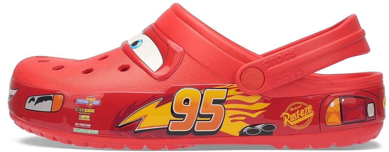 Crocs Unisex Adult Disney Pixar Cars Lightning McQueen Clogs - Image 1