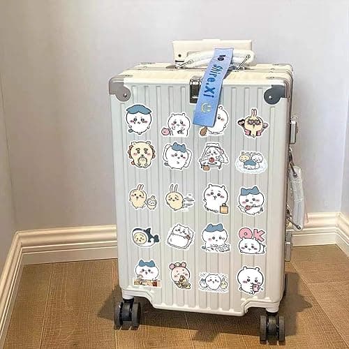 60pcs Kawaii Chiikawa Stickers for Kids Travel Case,Cute Japanese Cartoon Vinyl Stickers Funny Trendy Waterproof Decals for Teens Water Bottle Phone Journal Guitar Skateboard thumbnail 4