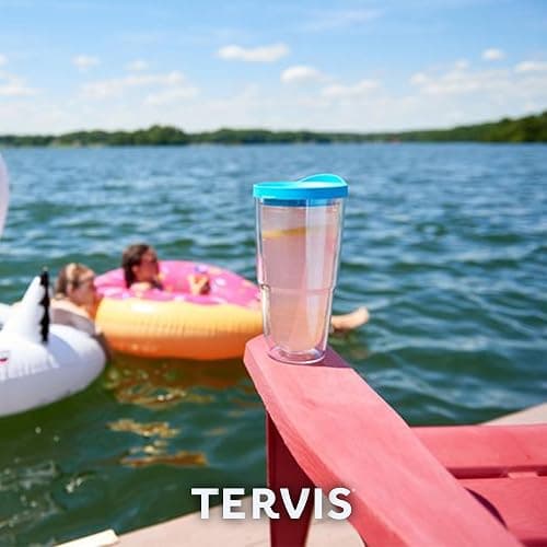 Tervis Freshwater Fish and Lures Made in USA Double Walled Insulated Tumbler Travel Cup Keeps Drinks Cold & Hot, 24oz, Classic thumbnail 9