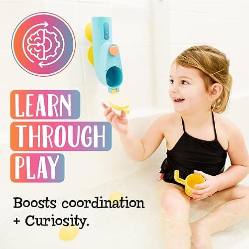 Fill N' Splash Submarine Bath Toy - Bath Toys for Toddlers 1-3 - 4 - 5 Years Old Bath Tub Toys for Boys & Girls - Toddler Bath Toys - Bathtub Toys thumbnail 4