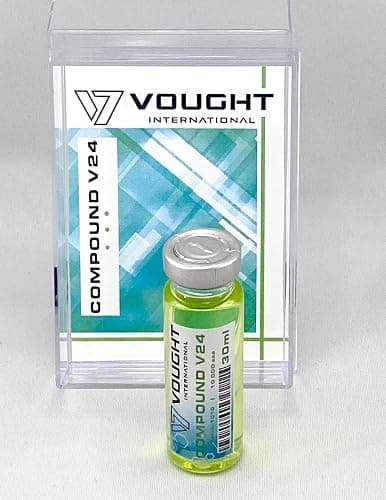 FIGHERO The Boys Compound V24 Serum Vial Bottle with Display Collectable Box Prop, FHV1004 thumbnail 2