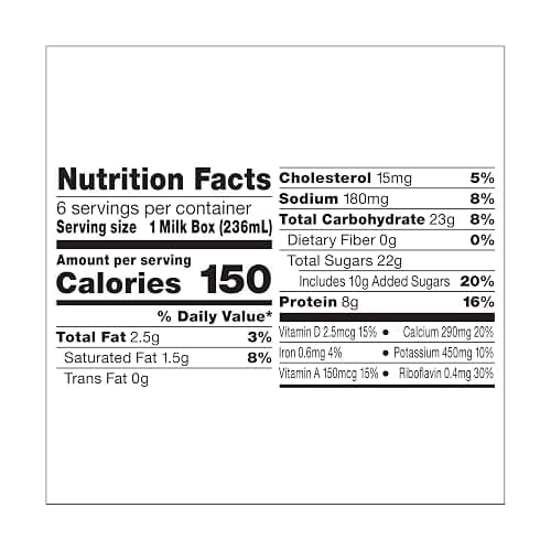 Horizon Organic Shelf-Stable 1% Low Fat milk Boxes with DHA Omega-3, Chocolate, 8 oz., 6 Pack thumbnail 9