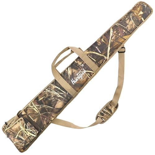 HUNTPAL 52" Soft Shotgun Case for Gun Rifle Storage and Transport, Water-Resistant Tactical Gun Bag with Zipper Closure, Adjustable Shoulder Strap, Carry Handle and External Accessory Pocket - Image 1
