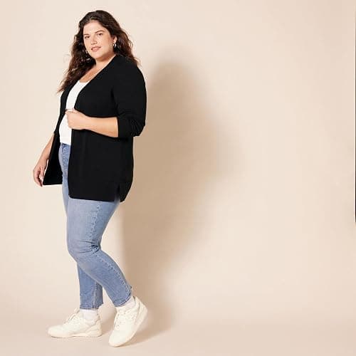 Amazon Essentials Women's Lightweight Open-Front Cardigan Sweater (Available in Plus Size) thumbnail 8