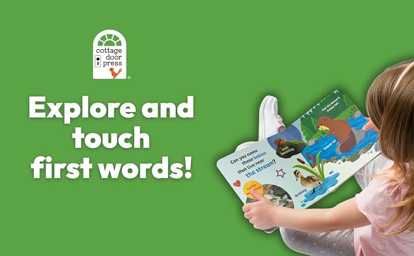 Touch & Feel: Forest Babies - Board Book for Toddlers With Peek-Through Holes thumbnail 5