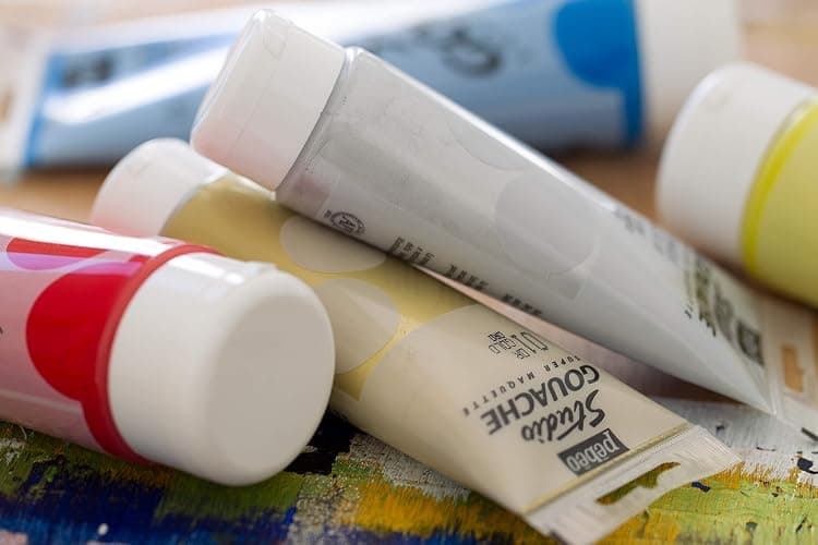 Pébéo Peinture Gouache 1 Tube de 220 ml Cyan 270-049 thumbnail 9