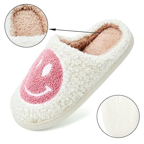 KEYUSHOP Happy Face Slippers thumbnail 4