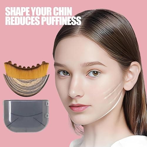 Lymphatic Drainage Massager Lymphatic Contour Face Brush Double Chin Reducer Lymphatic Drainage Brush for Face,Ergonomically Designed to Fit The Skin Precisely and Relieve Fatigue thumbnail 3