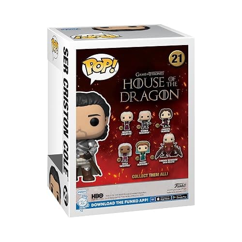 Funko Pop! TV: House of the Dragon - Ser Criston Cole - Esclusiva Amazon - Figura in Vinile da Collezione - Idea Regalo - Merchandising Ufficiale - Giocattoli per Bambini e Adulti - TV Fans thumbnail 4