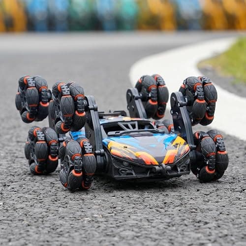 NEXBOX Cool 8 Wheels Hand Controlled rc Stunt Car Toys, Gesture Sensing Remote Control Cars for Boys Age 6 7 8-12 13 14 Year Old, Birthday Gifts Ideas for Kids thumbnail 5