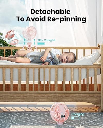 Gaiatop Mini Stroller Fan thumbnail 4