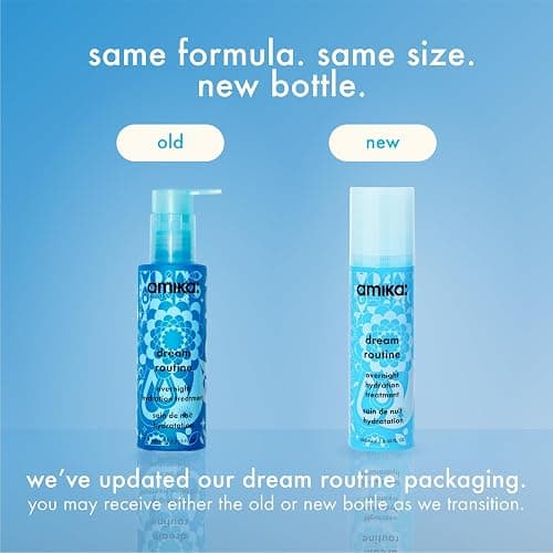 amika dream routine overnight hydrating hair mask | no rinse leave-in treatment for dry hair, ultra-hydrating, with hyaluronic acid for long-lasting moisture thumbnail 7