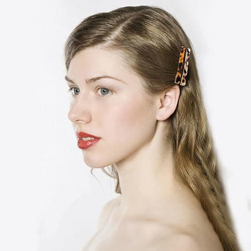 Cobahom 6 Pack Leopard Print Hair Clips Duckbill Hair Clip Metal Duck Teeth Hair Pins Chic Tortoise Shell Hair Barrettes for Women and Girls thumbnail 2