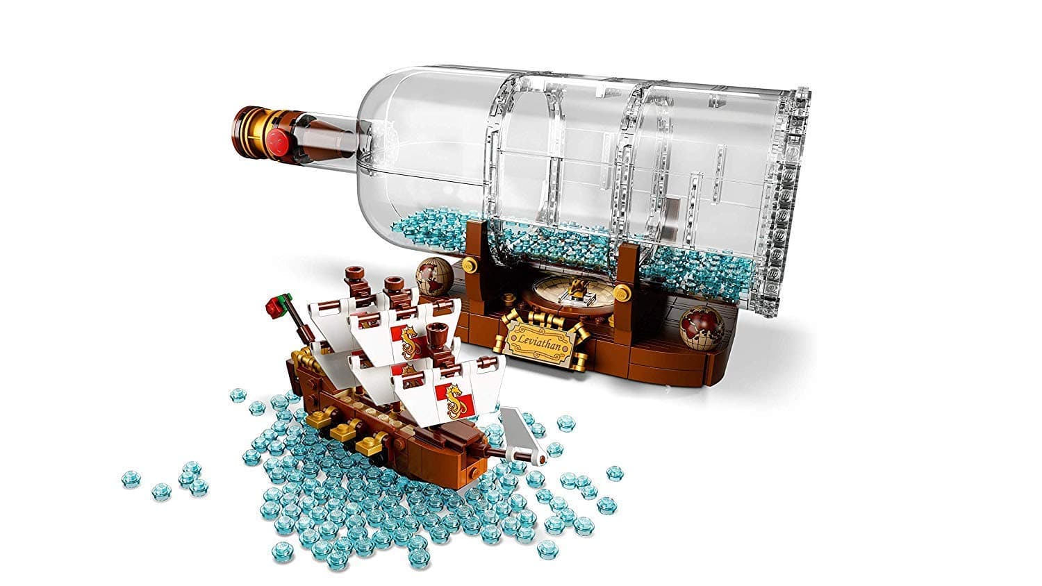 LEGO Ideas Navio na Garrafa 21313 (962 Peças) thumbnail 7