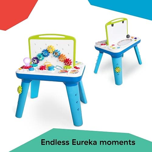 Baby Einstein Curiosity Table Activity Play Station, Montessori Floor Toy and Interactive Workbench, 12 Months and Up thumbnail 2