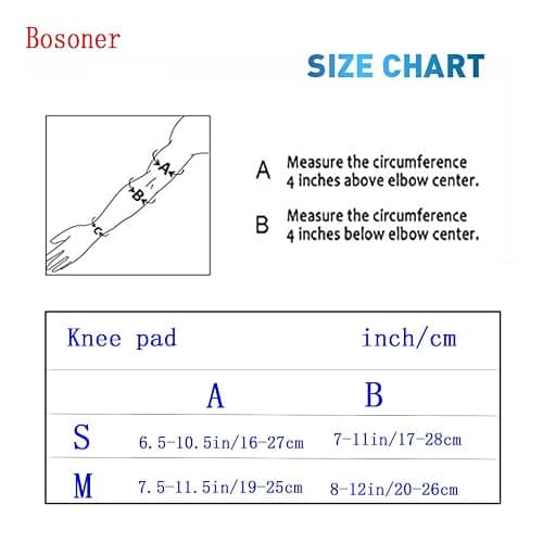 BOSONER Kids/Youth Knee Pad Elbow Pads for Roller Skates Cycling BMX Bike Skateboard Inline Rollerblading, Skating Skatings Scooter Riding Sports thumbnail 7
