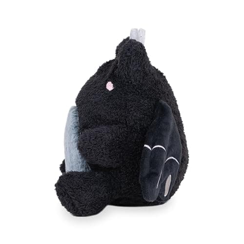 Cuddle Barn PlushGoals - Mothman Wawa The Froggie Soft Black Stuffed Animal Kawaii Frog Plush Toy, 9 inches thumbnail 5
