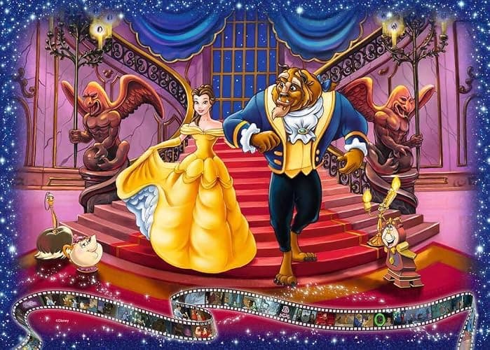 Ravensburger Disney Beauty and The Beast 1000 Piece Jigsaw Puzzle for Adults - 19746 - Every Piece is Unique, Softclick Technology Means Pieces Fit Together Perfectly thumbnail 2