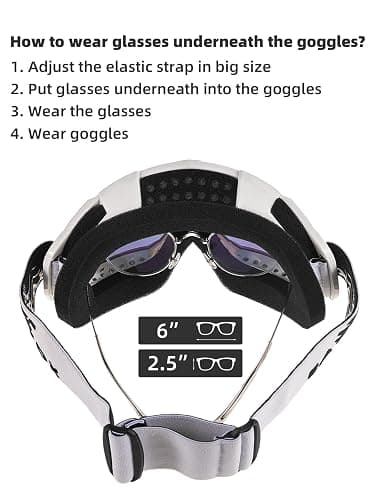 BATFOX Dirt Bike ATV Goggles Motorcycle Gear Riding Motocross Dirtbike 4-Wheeler MX DH Accessories Goggles Glasses for Men Women Youth UV400 Protection Dust-proof Anti-Slip Strap thumbnail 8