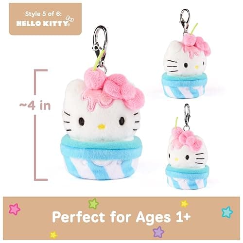 GUND Sanrio Hello Kitty and Friends Fast Food Surprise Plush Toy, Mystery Unboxing Stuffed Animal for Ages 1 and Up, Multicolor, 4” (1 of 6 Styles) thumbnail 6