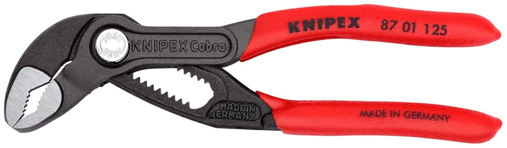 KNIPEX 87 01 125 Cobra Water Pump Pliers, 5-Inch - Image 1