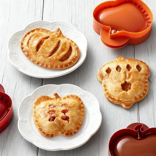3PCS Mini Hand Pie Molds - Christmas Hand Maker & Dough Presser for Holiday Baking, Perfect Kitchen Tools Accessories for Hand Pies, Pierogi, Ravioli, Calzone & Empanada thumbnail 4