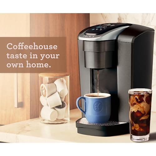 Keurig K-Elite Single Serve K-Cup Pod Coffee Maker, with Strength and Temperature Control, Iced Coffee Capability, 8 to 12oz Brew Size, Programmable, Brushed Slate thumbnail 11