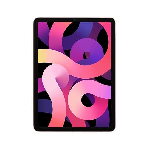 Apple iPad Air (4th Generation, 10.9-inch, 2020), 64GB, Wi-Fi, Gold (Renewed Premium) - Image 1