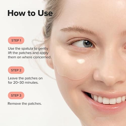 Beauty of Joseon Revive Under Eye Patch Retinal Ginseng for Puffy Under Eye Bag Masks Collagen Peptide Korean Skincare for Women and Men, 60 Sheets 30 Pairs thumbnail 8