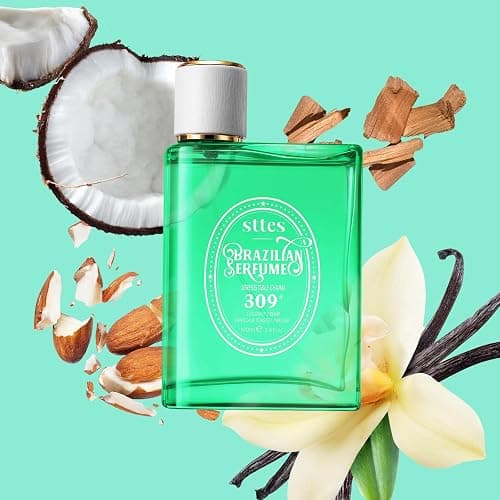 Sttes Perfume 309# (Irresistible Charm) – Eau de Parfum 100ml (3.4 fl oz) – Coconut Cream, Vanilla, Toasted Praline - Image 1