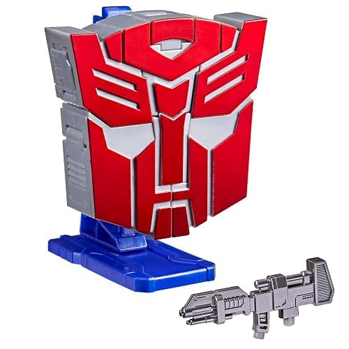 Transformers Icons Optimus Prime 6.75-Inch Voyager Class Action Figure that Converts to Autobot Logo Symbol, Display Stand, Robot Toys for Ages 8+ thumbnail 14