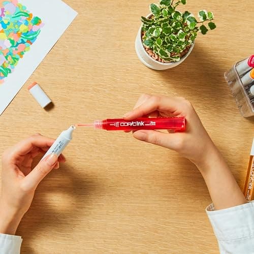 Copic Sketch, Alcohol Markers, 36 Colors Dual Tip Art Markers for Adults, Permanent Blendable Markers for Coloring, Drawing & Illustration – Professional Quality Set thumbnail 6