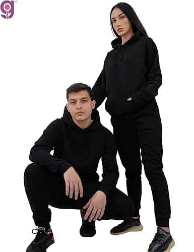 Graphic Impact Plain Pullover Hoodie Casual Hooded Top Unisex for Mens and Womens and Hooded Sweatshirts thumbnail 4