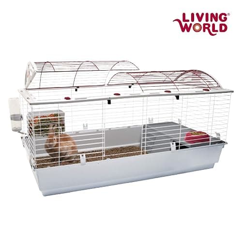 Living World - Deluxe Hybrid Habitat, X-Large - Rabbit, Guinea Pig, Chinchillas, and Small Animal Cage thumbnail 6
