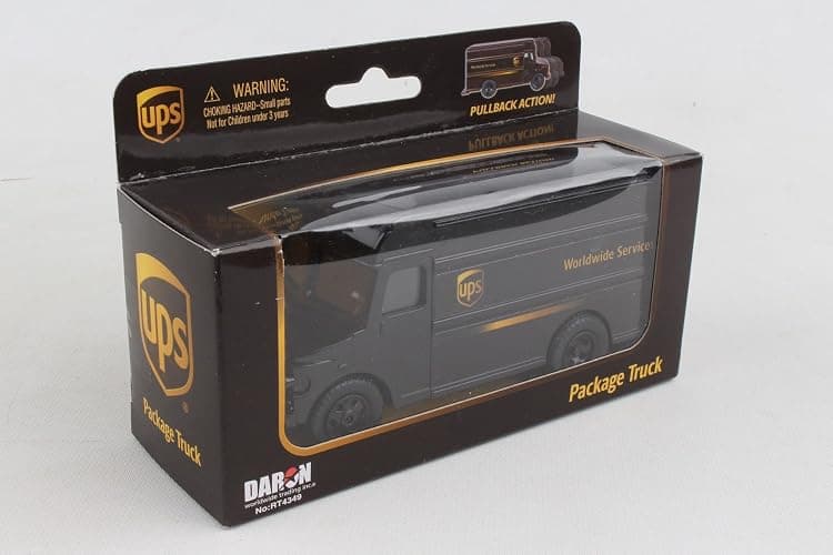 Daron UPS Pullback Package Truck thumbnail 2