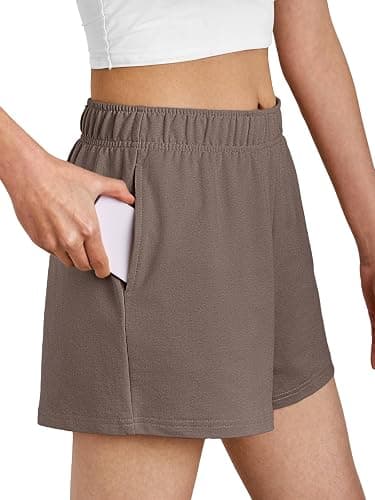 AUTOMET Womens Sweat Shorts Trendy Casual Athletic Running Summer Vacation Outfits Comfy 2025 Fashion Workout Clothing thumbnail 3