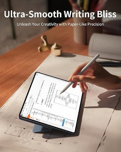 jehezkel Privacy Screen Protector for iPad Air 11 Inch [2024/2025,6th Generation] Rose Purple Anti-Blue Light 9H Tempered Glass Scratch-Resistant,Bubble free [HD Clarity] thumbnail 5