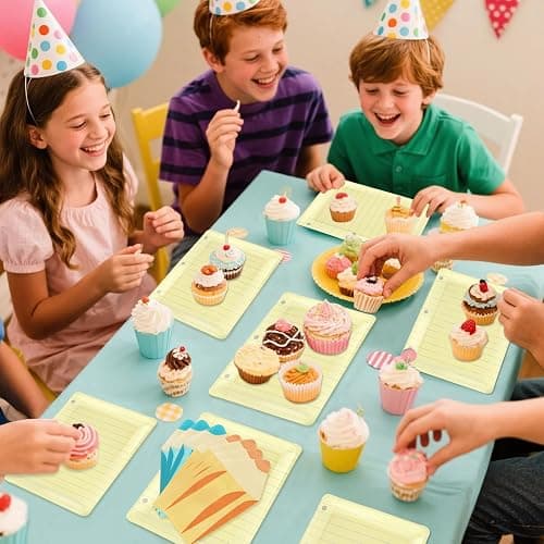 OuMuaMua 50Pcs Back to School Notebook Plates with Pencil Napkins First Day of School Party Supplies Disposable Decorative Paper Plates for Graduation Preschool Kindergarten Table Decor, Serves 25 thumbnail 5