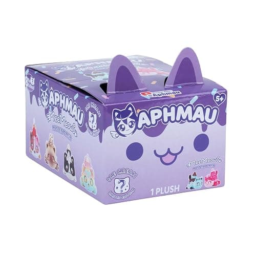 Aphmau 6” MeeMeow Mystery Plush – Ice Cream; YouTube Gaming Channel, Blind Box, 1 of 8 Possible Ice Cream MeeMeows, Official Aphmau Merch thumbnail 7